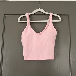 lululemon strawberry milkshake align tank size 2